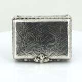 Silver snuffbox with flower tendrils - Foto 6