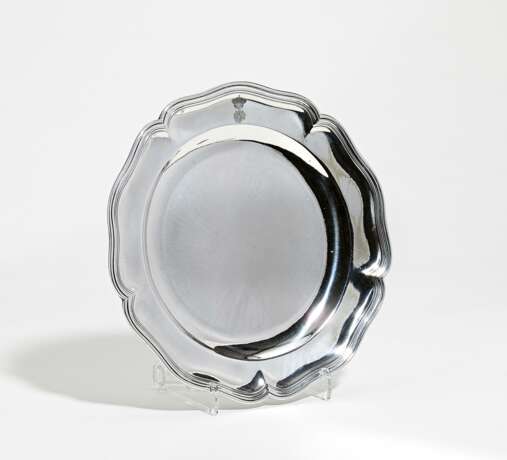 Silver plate with the Lippe rose - Foto 1