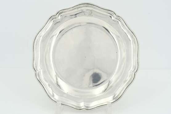 Silver plate with the Lippe rose - photo 2