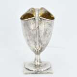 Footed silver milk jug - Foto 5