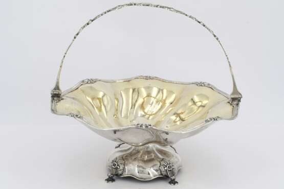 Silver bowl with handle - photo 2