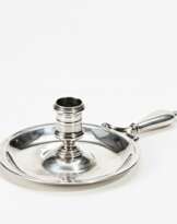 George II silver chamberstick