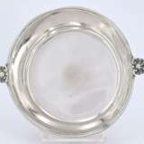 George III silver serving bowl with insert - фото 6