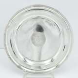 Pair of silver Victoria plates with Christ monogram of the Jesuit Order - photo 4