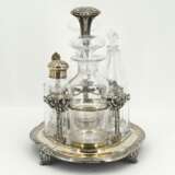 Silver cruet stand for spices - фото 4