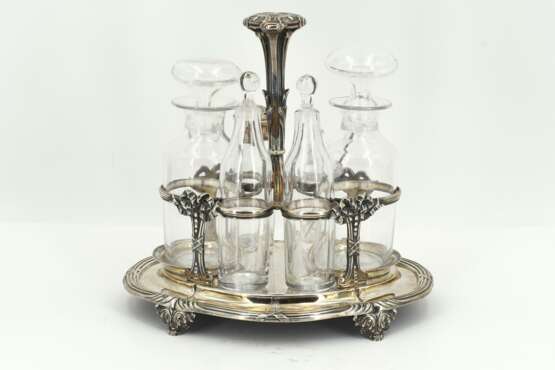 Silver cruet stand for spices - фото 5