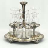 Silver cruet stand for spices - фото 5