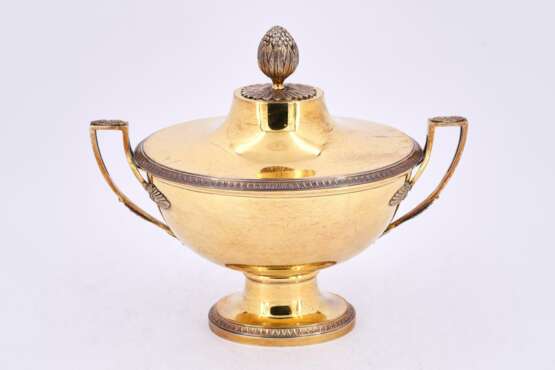 Oval vermeil tureen style Empire - фото 4