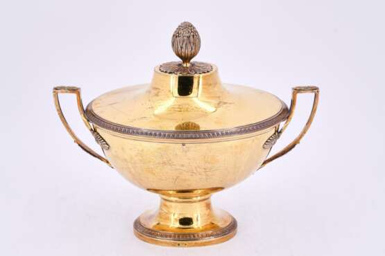 Oval vermeil tureen style Empire - фото 6