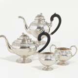 Four piece silver coffee and tea service with lion décor - фото 15