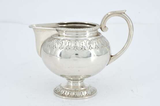 Four piece silver coffee and tea service with lion décor - Foto 16