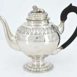 Four piece silver coffee and tea service with lion décor - Foto 20