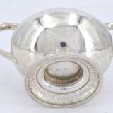 Four piece silver coffee and tea service with lion décor - фото 12