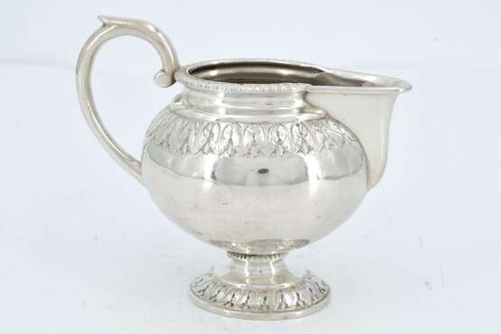 Four piece silver coffee and tea service with lion décor - Foto 13