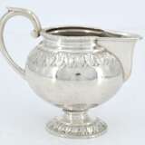 Four piece silver coffee and tea service with lion décor - фото 13