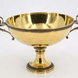 Small footed vermeil bowl style Empire - фото 4
