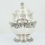 Four piece silver coffee and tea service with pomegranate knobs - photo 4