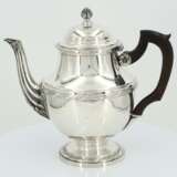 Four piece silver coffee and tea service with pomegranate knobs - photo 10
