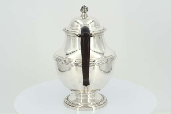 Four piece silver coffee and tea service with pomegranate knobs - Foto 11