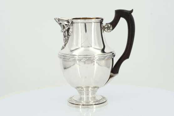 Four piece silver coffee and tea service with pomegranate knobs - photo 12