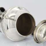 Four piece silver coffee and tea service with pomegranate knobs - фото 15