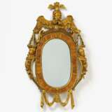 Early classicism mirror with Chronos - фото 1