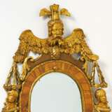 Early classicism mirror with Chronos - Foto 2