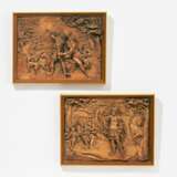 Pair of wooden reliefs with mythological scenes - Foto 6