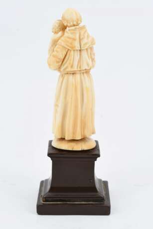 Small ivory figurine of St. Anthony of Padua - Foto 4