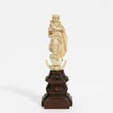 Ivory Madonna on a crescent moon - photo 2