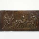 Relief bronze panel showing Priam in front of Achill - photo 1