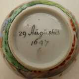 Rare porcelain cup and scauer showing the 'Wonder of Zaandam' - photo 3