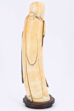 Ivory figurine of a Shoulao - Foto 4