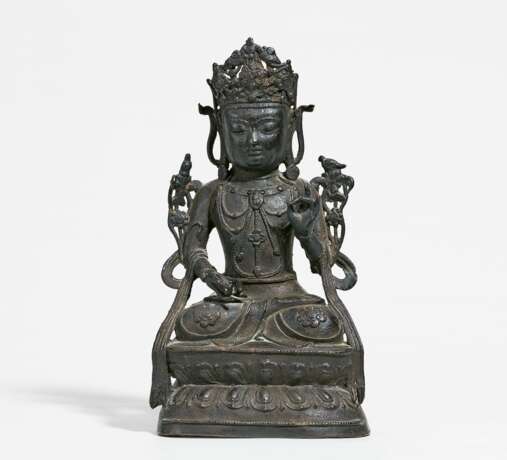 Bronze Bodhisattva Guanyin - photo 1