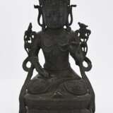 Bronze Bodhisattva Guanyin - photo 2