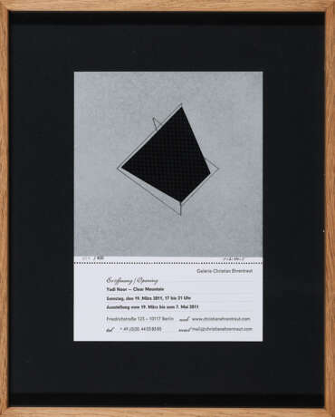 18 invitation cards to exhibitions of the Gallery Christian Ehrentraut - Foto 10