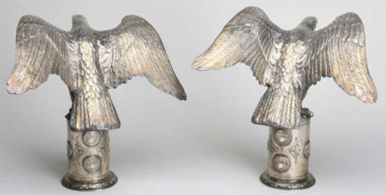 Paar dekorative Adlerfiguren III. Reich - Foto 3