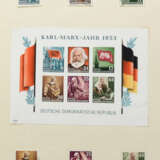 Sammlung Briefmarken DDR - Foto 6