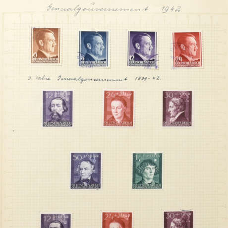 Briefmarken III. Reich - Foto 1
