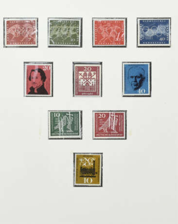 Konvolut Briefmarken Bundesrepublik - Foto 5