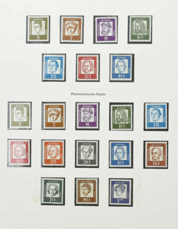 Konvolut Briefmarken Bundesrepublik - фото 6
