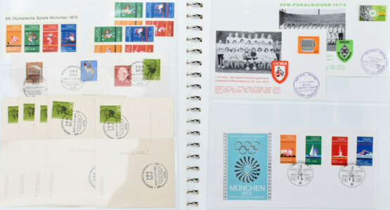 Konvolut Briefmarken Bundesrepublik - фото 7