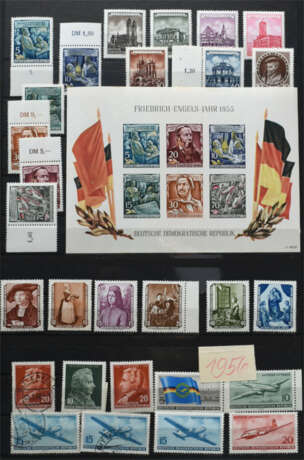 Sammlung Briefmarken DDR und Besatzungszone 1945/49 - фото 4