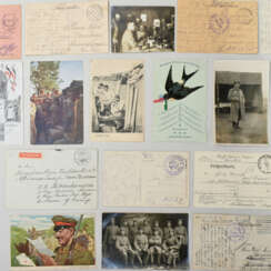 Sammlung Karten, Briefe, Fotos bzw. Feldpostbelege I. WK