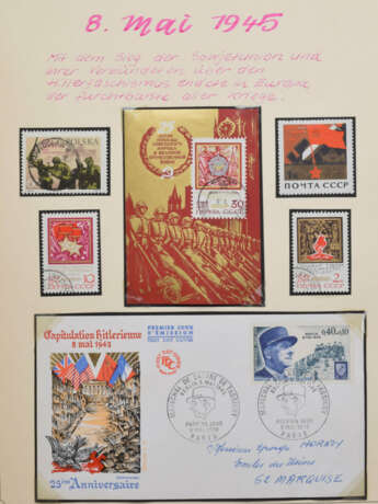 Konvolut Briefmarken - Ausstellungsobjekte - Foto 4