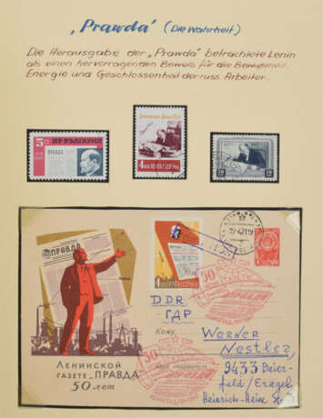 Konvolut Briefmarken - Ausstellungsobjekte - Foto 7
