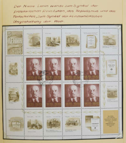 Konvolut Briefmarken - Ausstellungsobjekte - Foto 8