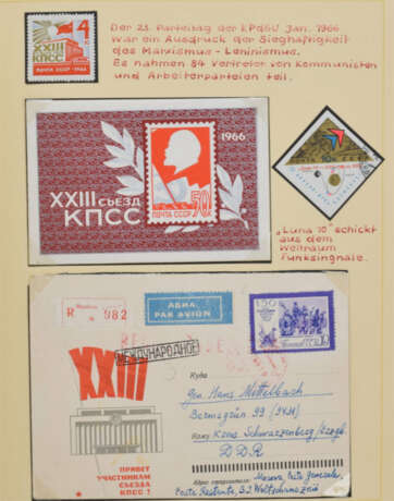 Konvolut Briefmarken - Ausstellungsobjekte - photo 9