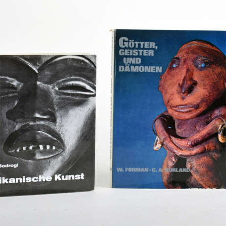 Paar kommentierte Bildbände über Afrikanische Kunst - photo 1