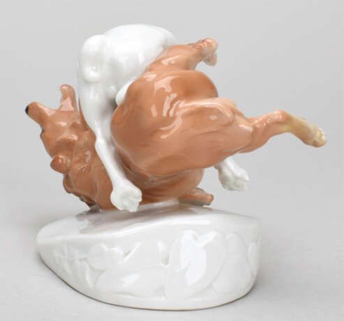 Jugendstil-Hundefigur - Foto 4